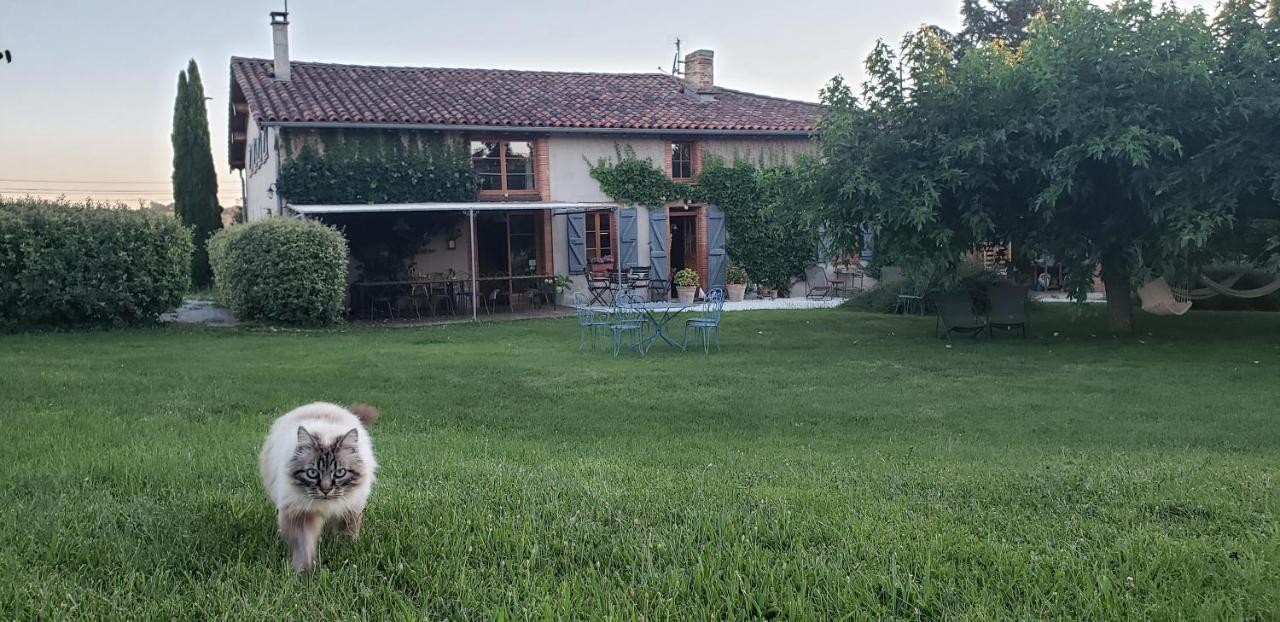 B&B La Ferme De Loubens Exterior foto