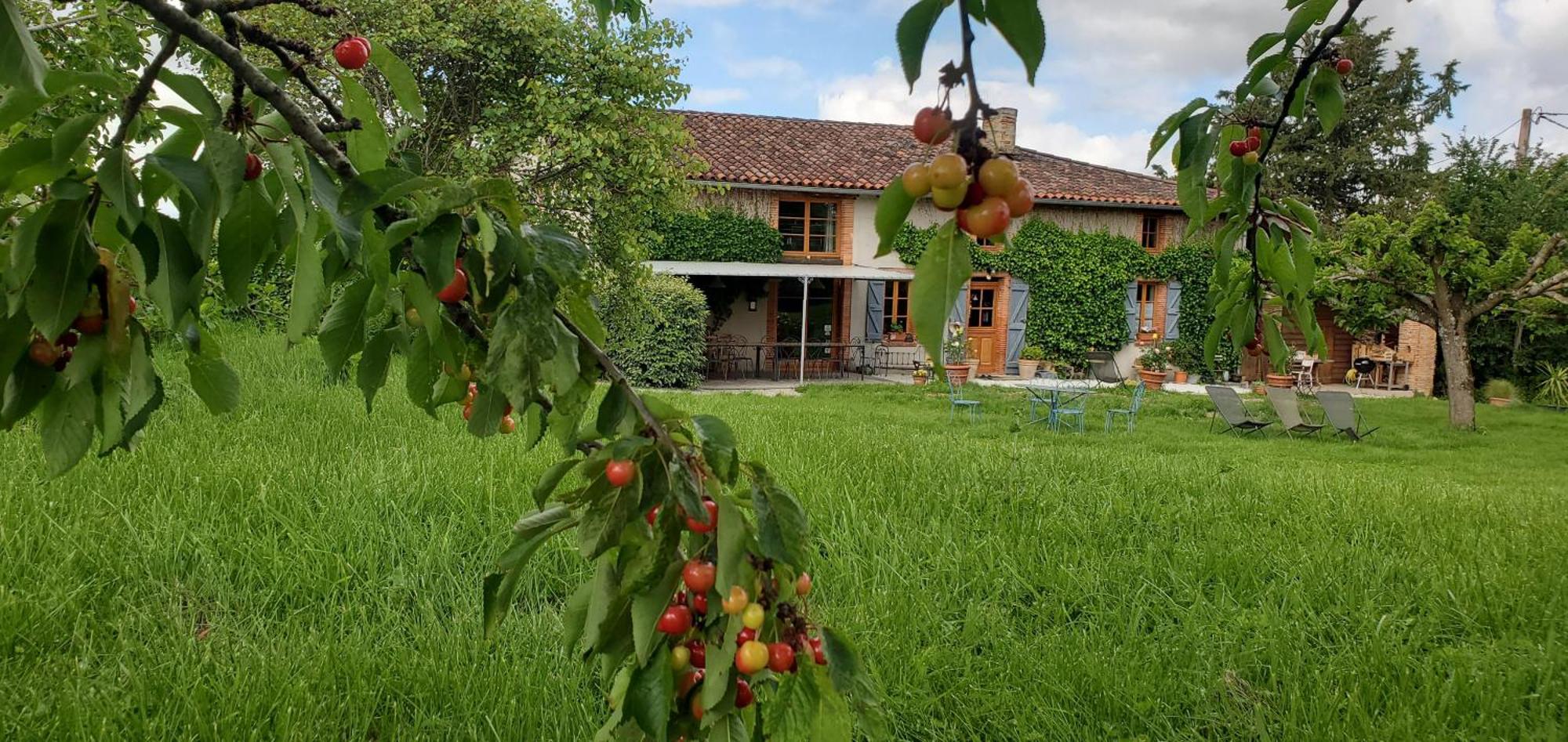 B&B La Ferme De Loubens Exterior foto